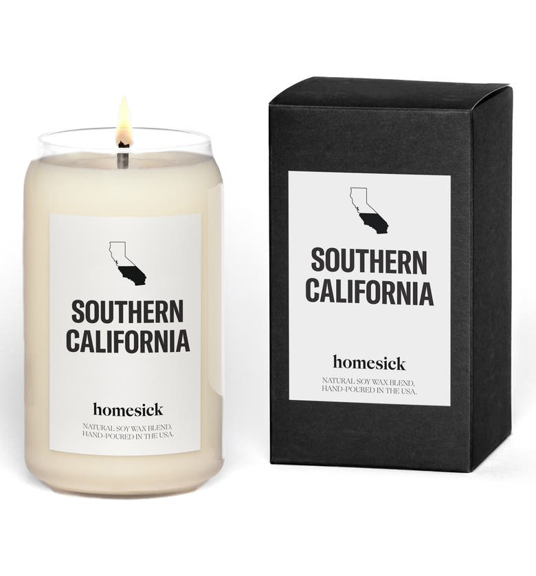 homesick Southern California Soy Wax Candle