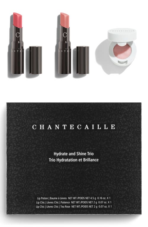 Chantecaille Hydrate & Shine Lip Trio (Limited Edition) $136 Value 