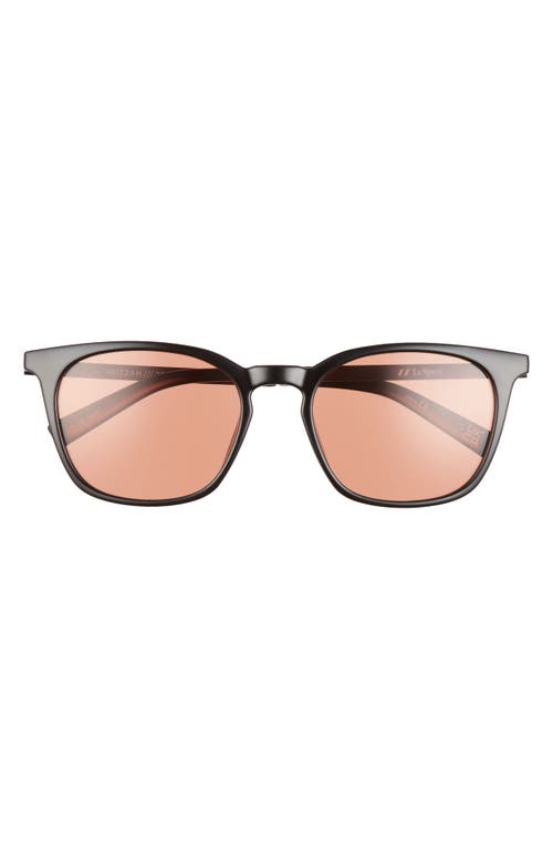 Le Specs Huzzah 54mm Square Sunglasses in Black