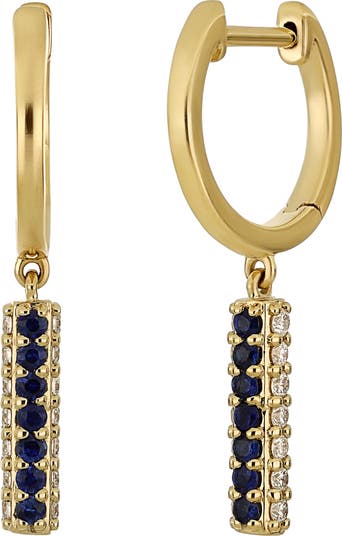 Bony levy diamond hoop 2025 earrings