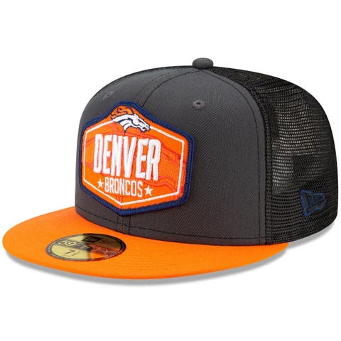 Men's New Era Gray/Navy Denver Broncos 2021 NFL Training Camp