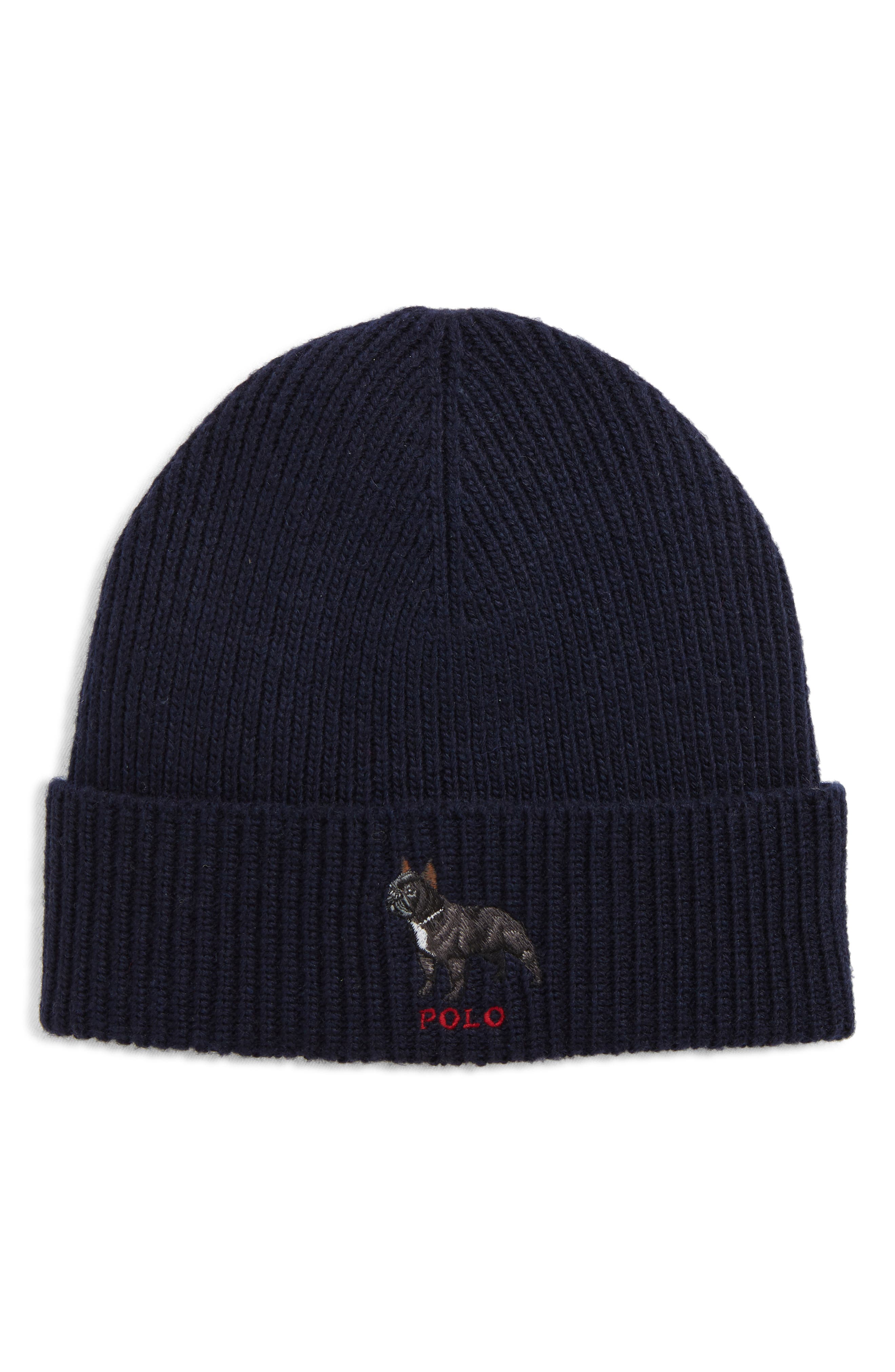 polo knit hat