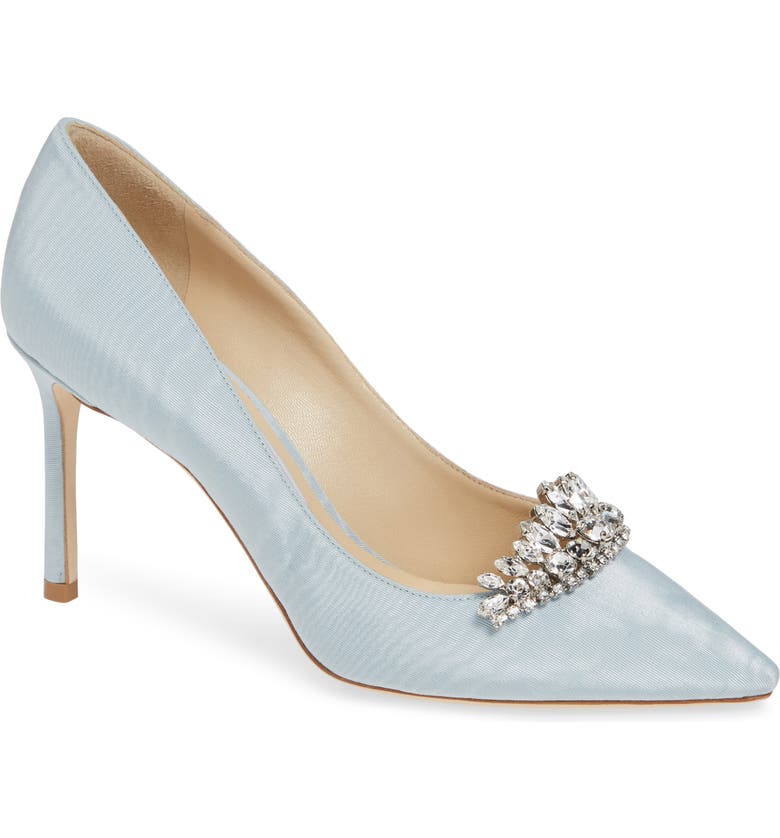 Jimmy Choo Romy Crystal Tiara Glitter Pump (Women) | Nordstrom