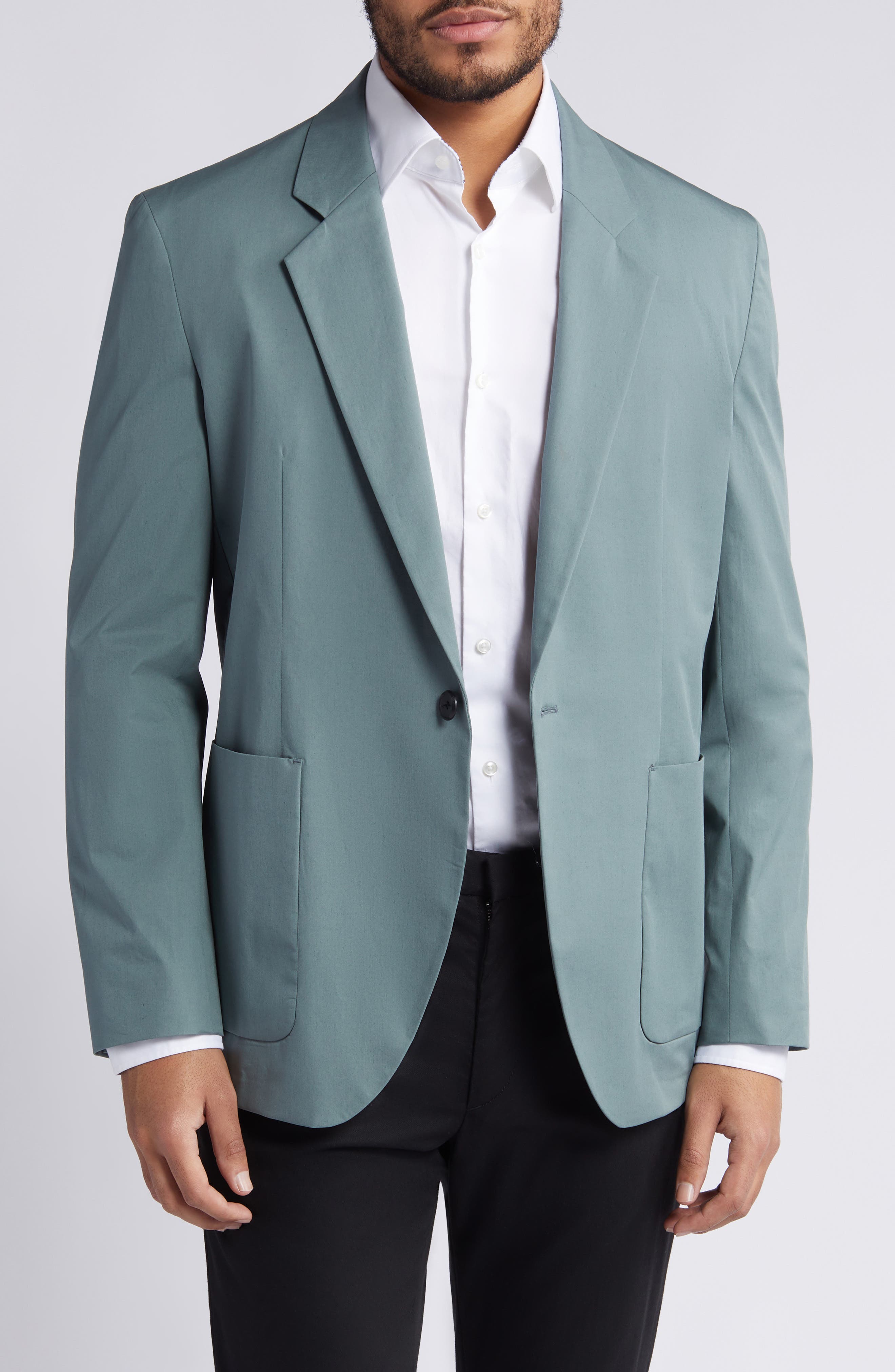 Totême Green Patch Pocket Blazer