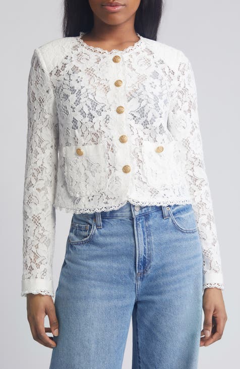 Lace jackets hot sale for dresses