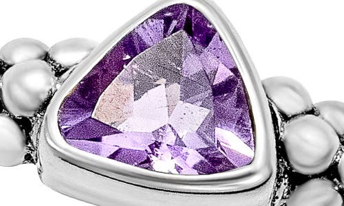 Samuel B. Stone Trillion Ring In Purple