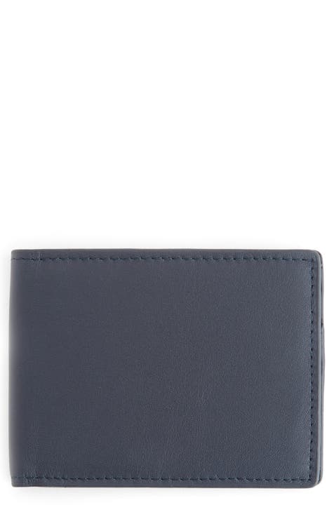 Buy Mens Leather Wallet Designer Men's Wallet Blue Leather Online