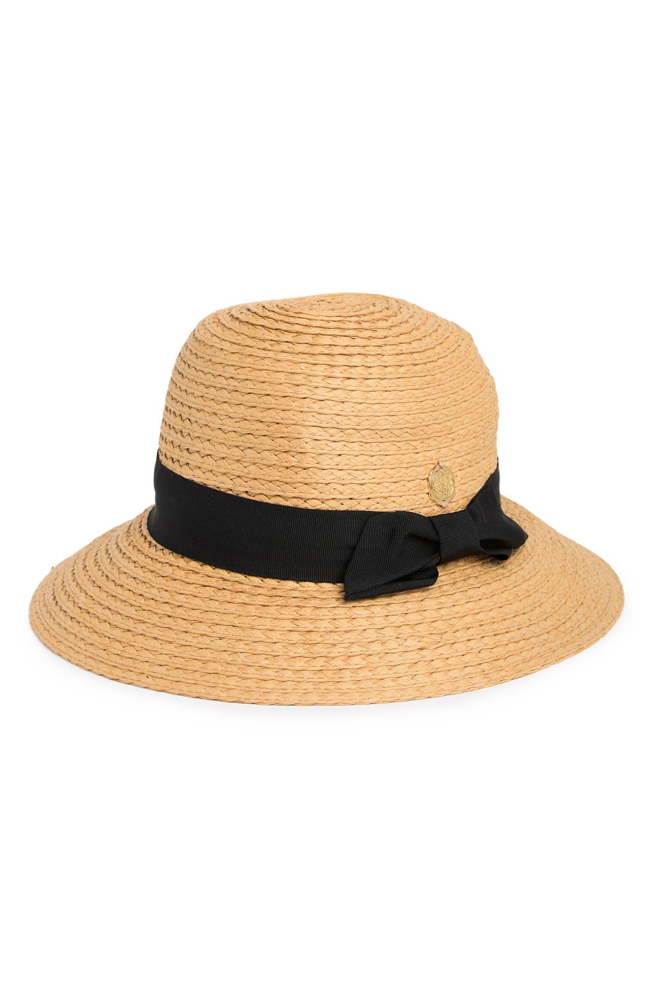 Vince Camuto Grossgrain Bow Clouche Hat 
