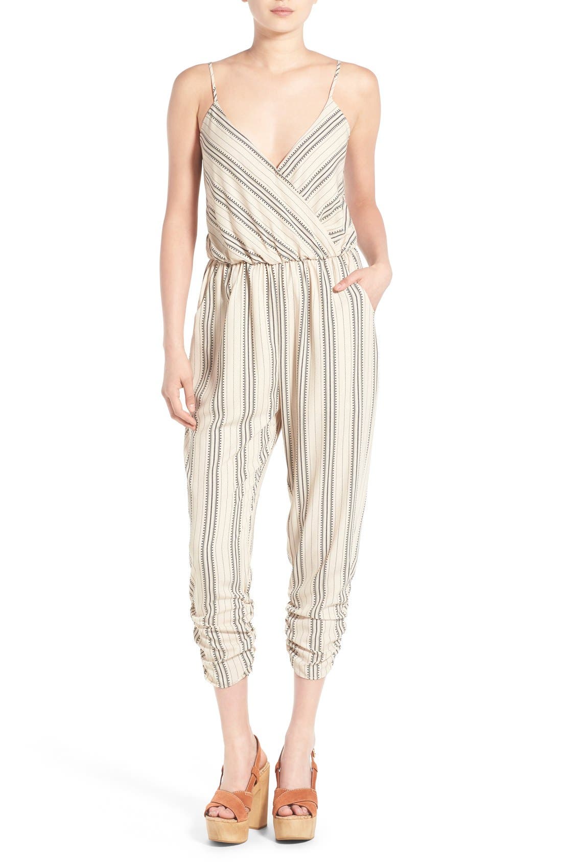 leith surplice jumpsuit