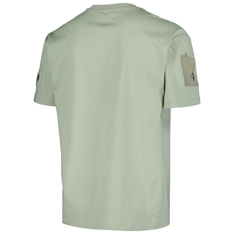 Shop Pro Standard Mint Minnesota Twins Neutral Cj Dropped Shoulders T-shirt