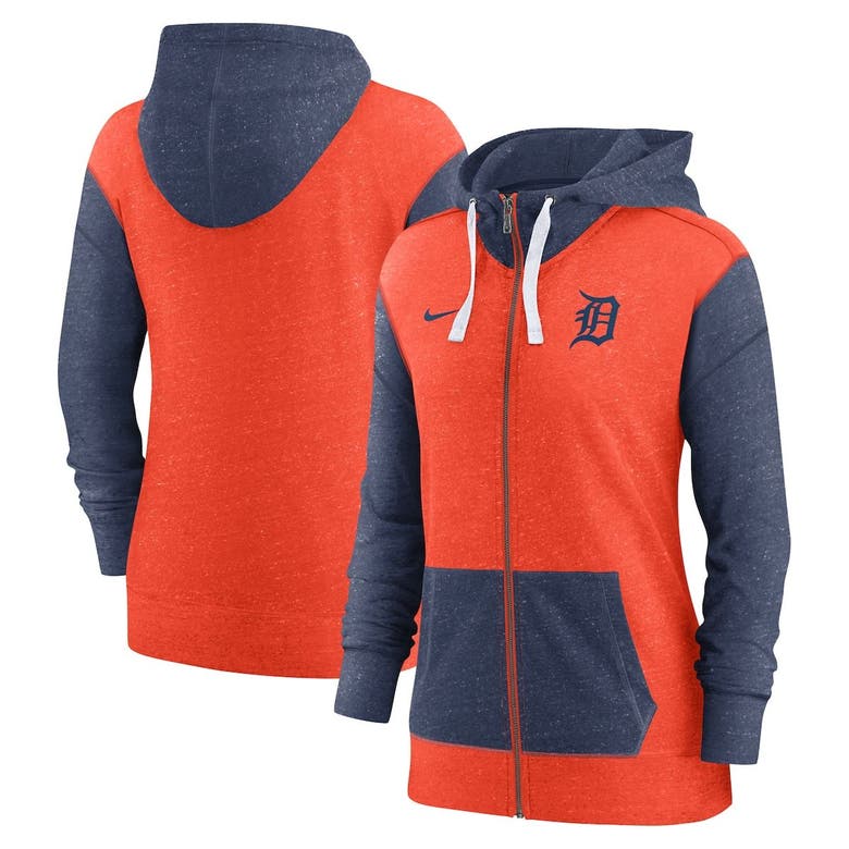 Nike Men's Orange Detroit Tigers Statement Ball Game Fleece Pullover  Sweatshirt