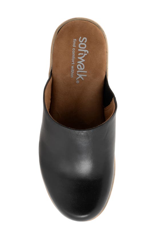 Softwalk Felida Platform Mule In Black