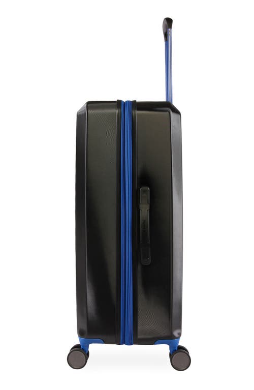 Hurley Wave 29" Hardshell Spinner Suitcase In Black/blue