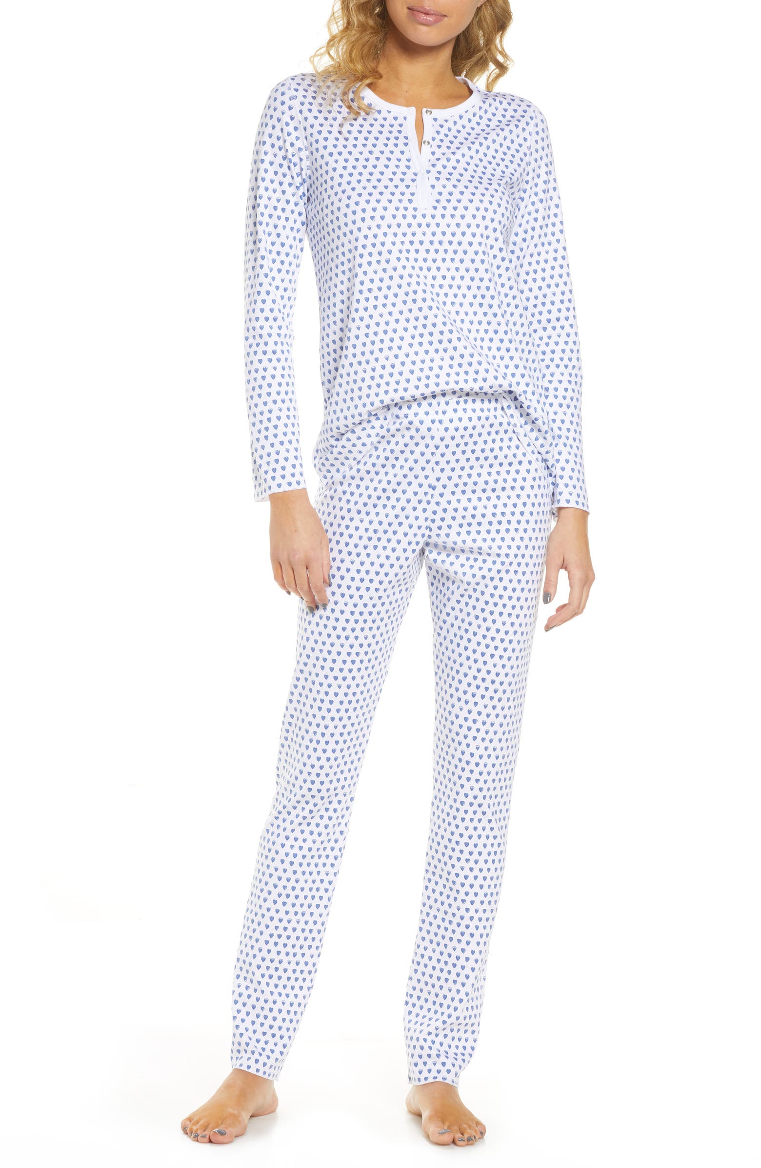 Roller Rabbit Heart Pajamas | Nordstrom