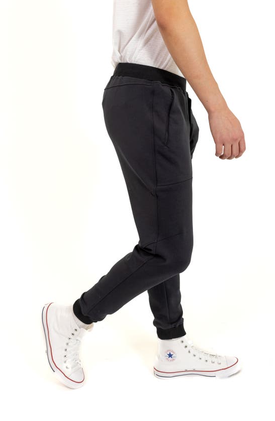 Shop Pino By Pinoporte Cotton Blend Joggers In Black