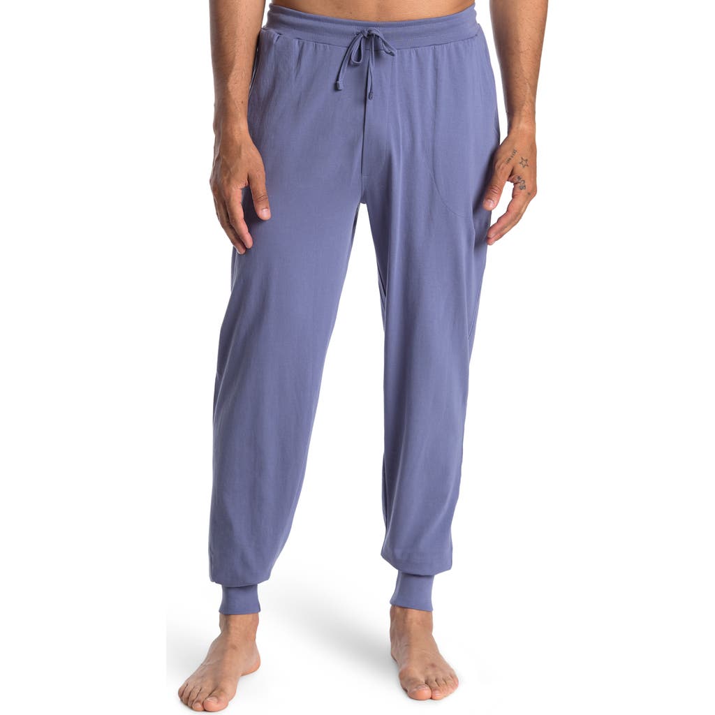 Unsimply Stitched Light Weight Lounge Pant In Denim Blue