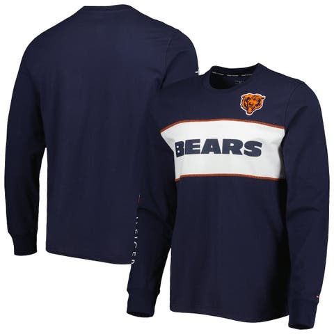 NFL Team Apparel Youth Chicago Bears Cover 2 Long Sleeve T-Shirt