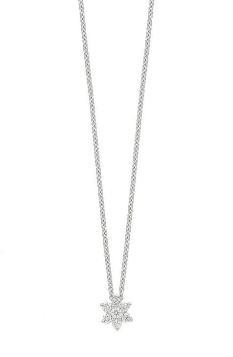 Nordstrom diamond cross on sale necklace