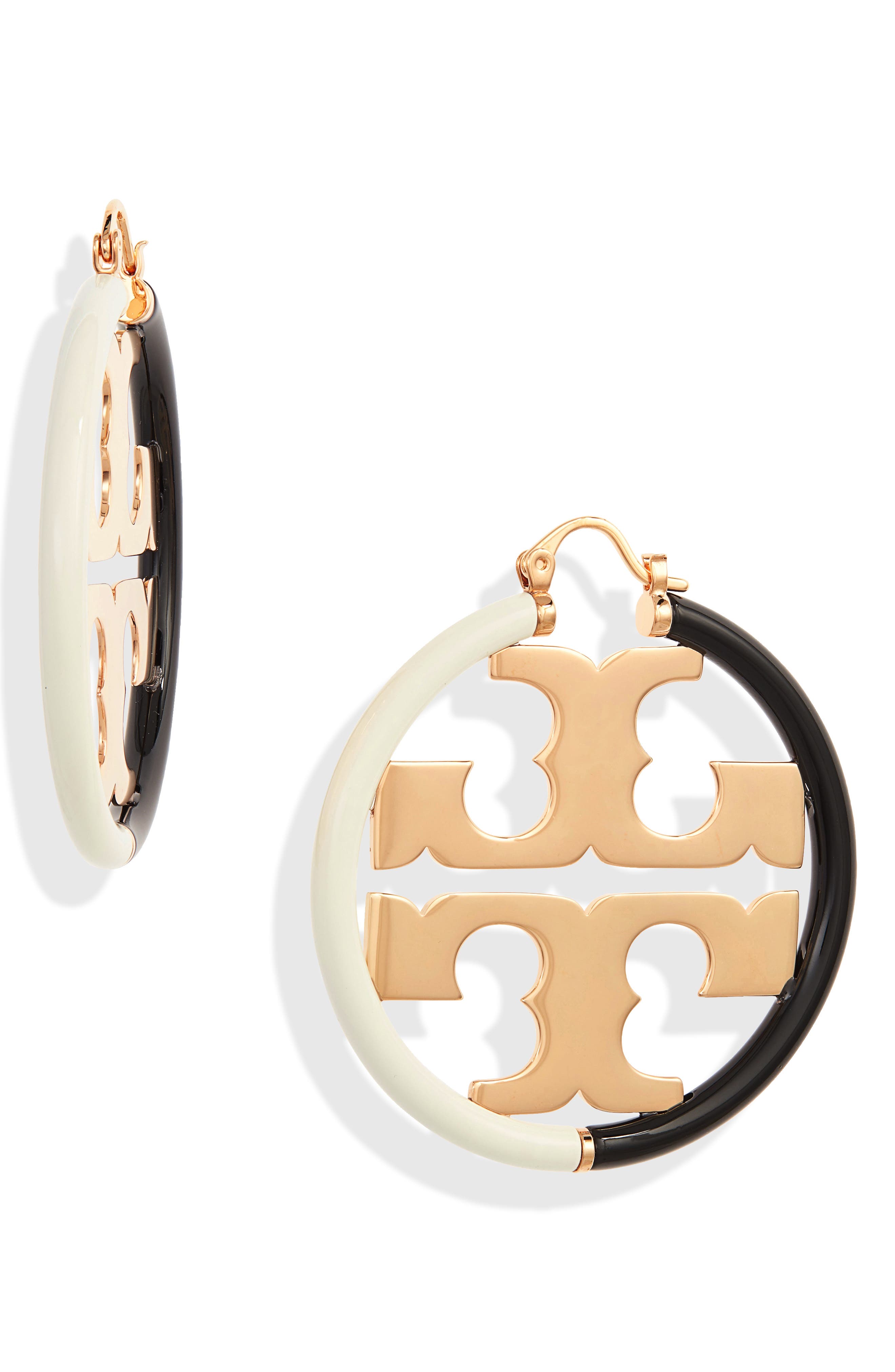tory burch miller hoops