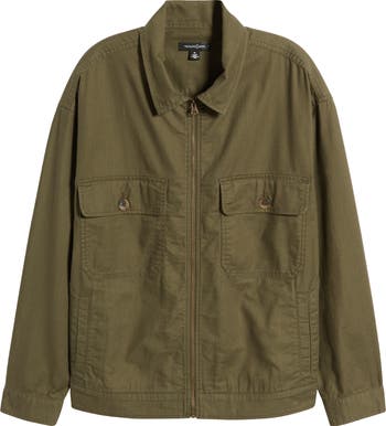 Cotton twill sales bomber jacket