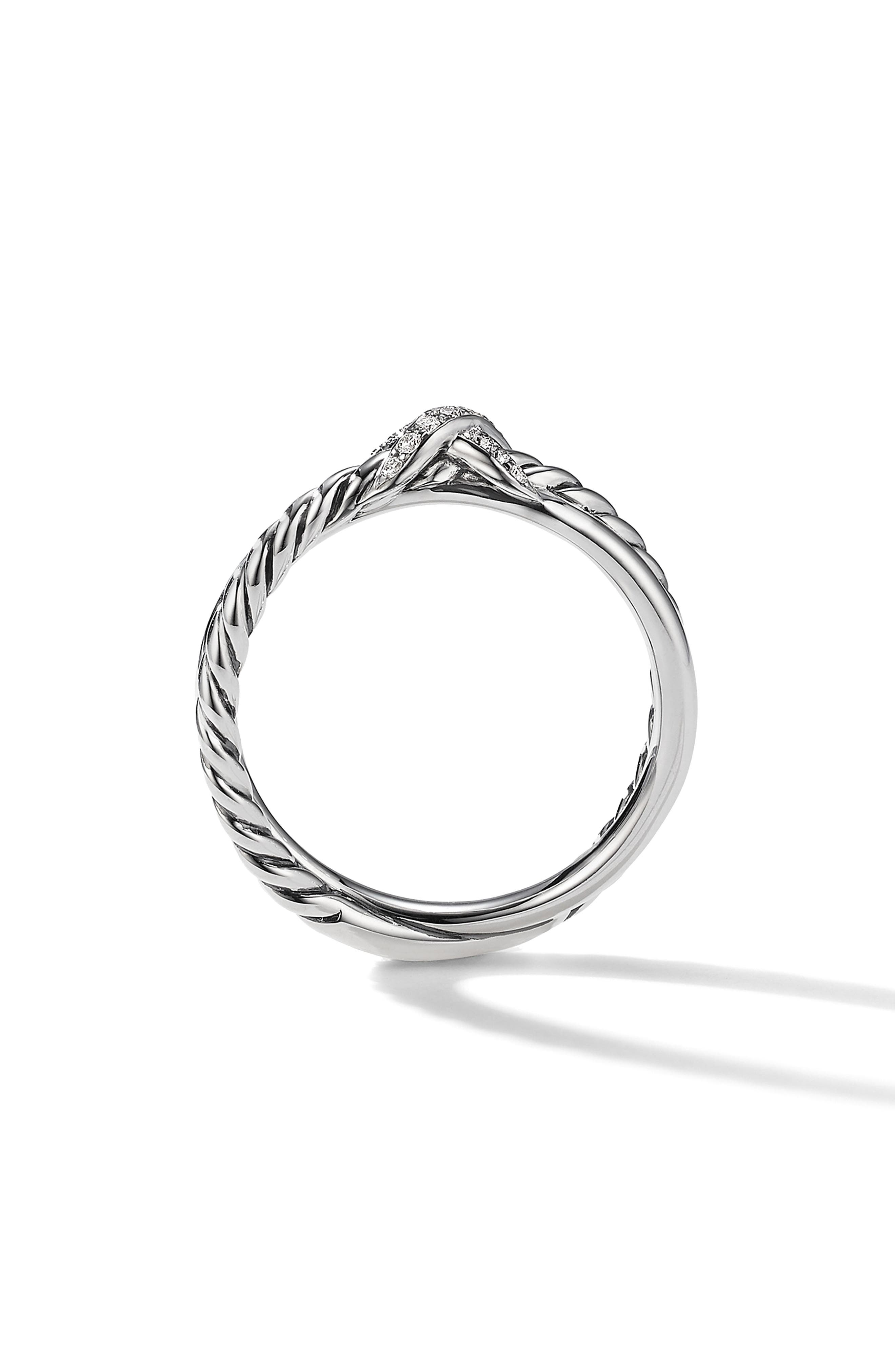 David Yurman Petite X Diamond Ring Nordstrom