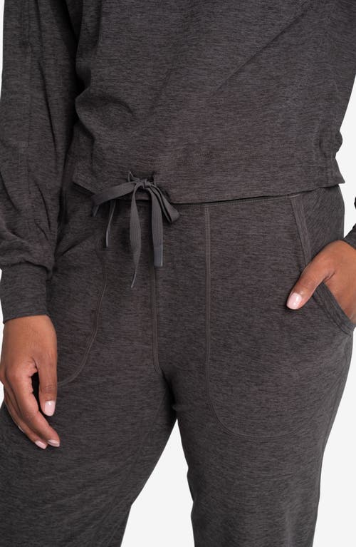 Lole Om Tech Joggers In Magnet Heather