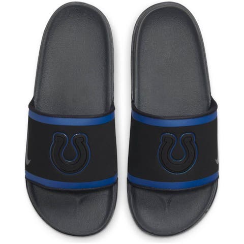 Nike Baltimore Ravens Off-Court Wordmark Slide Sandals in Gray