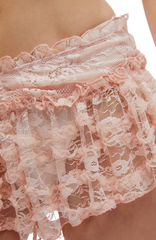 Shop Free People House Party Micro Shorts In Morganite