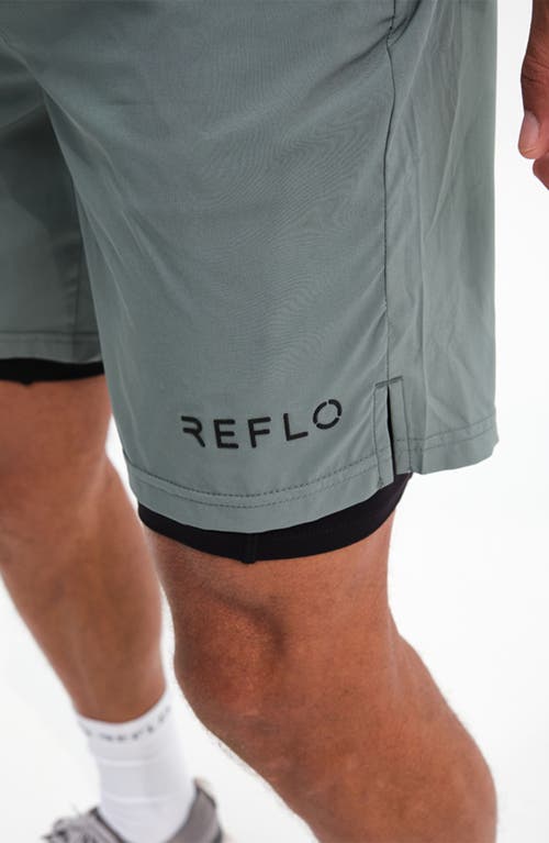 Shop Reflo Desna 2-in-1 Active Short In Dark Forest