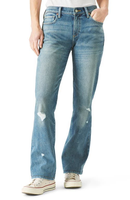 Lucky Brand Easy Rider Bootcut Jeans in Captivate Dest at Nordstrom, Size 26 X 32
