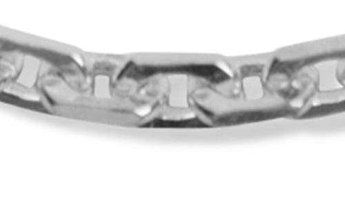Argento Vivo Knife Edge Chain Bracelet In Silver