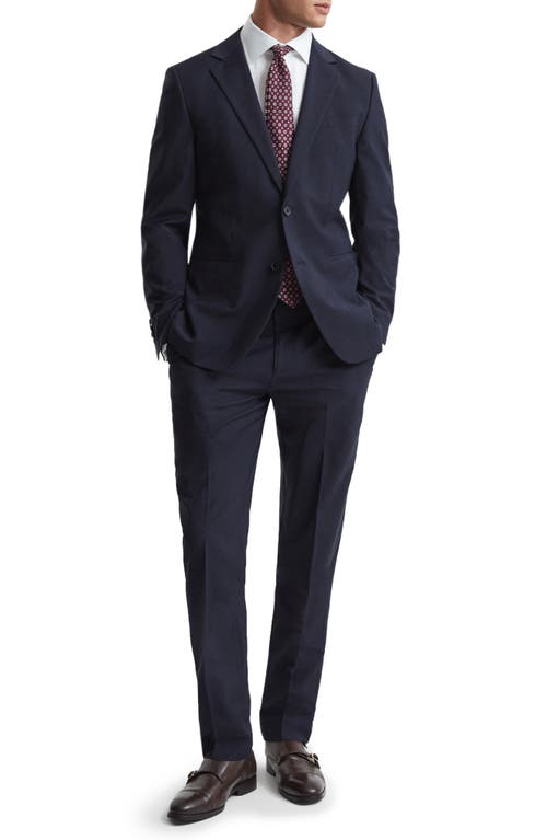 Shop Reiss Hope Wool Blend Blazer In Navy