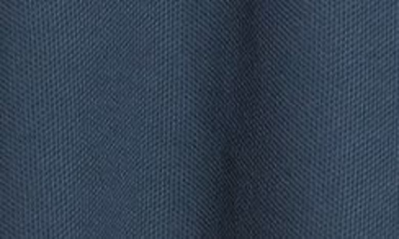 Shop Pleasures Wyatt Logo Boxy Piqué Polo In Navy