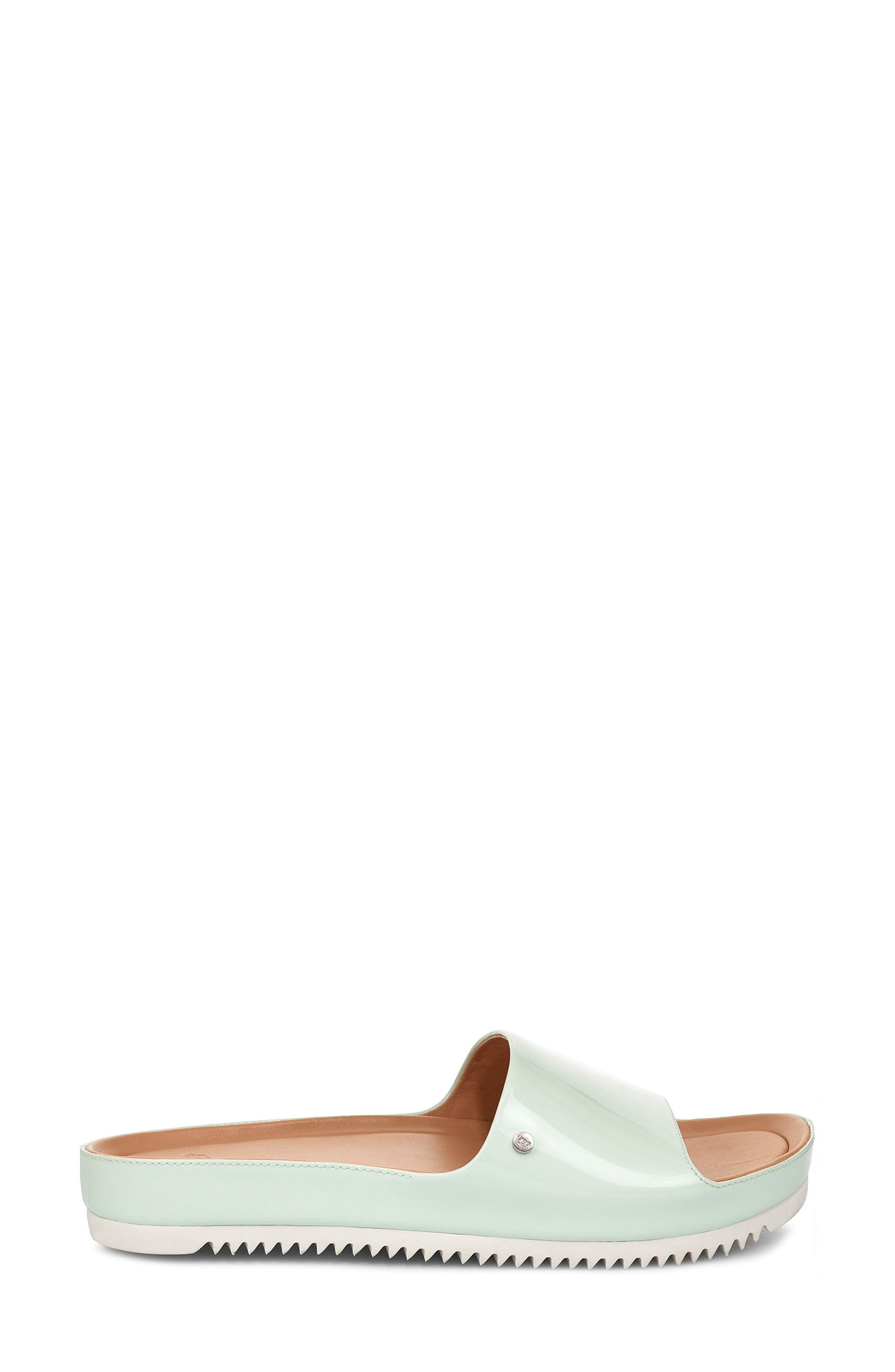 ugg black patent slides