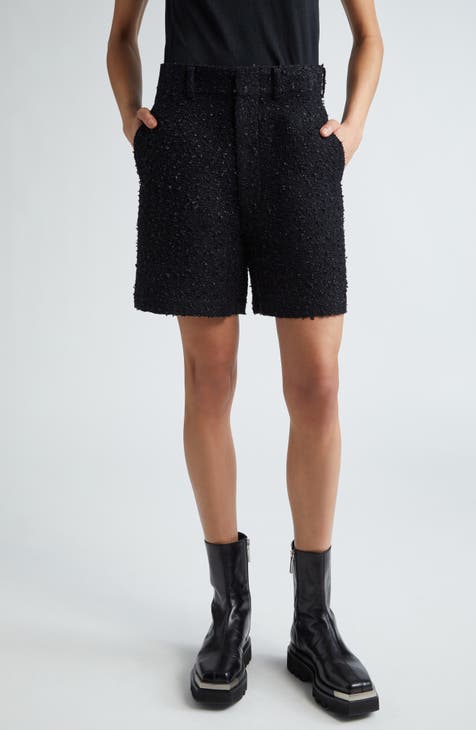 Glitter Tweed Shorts