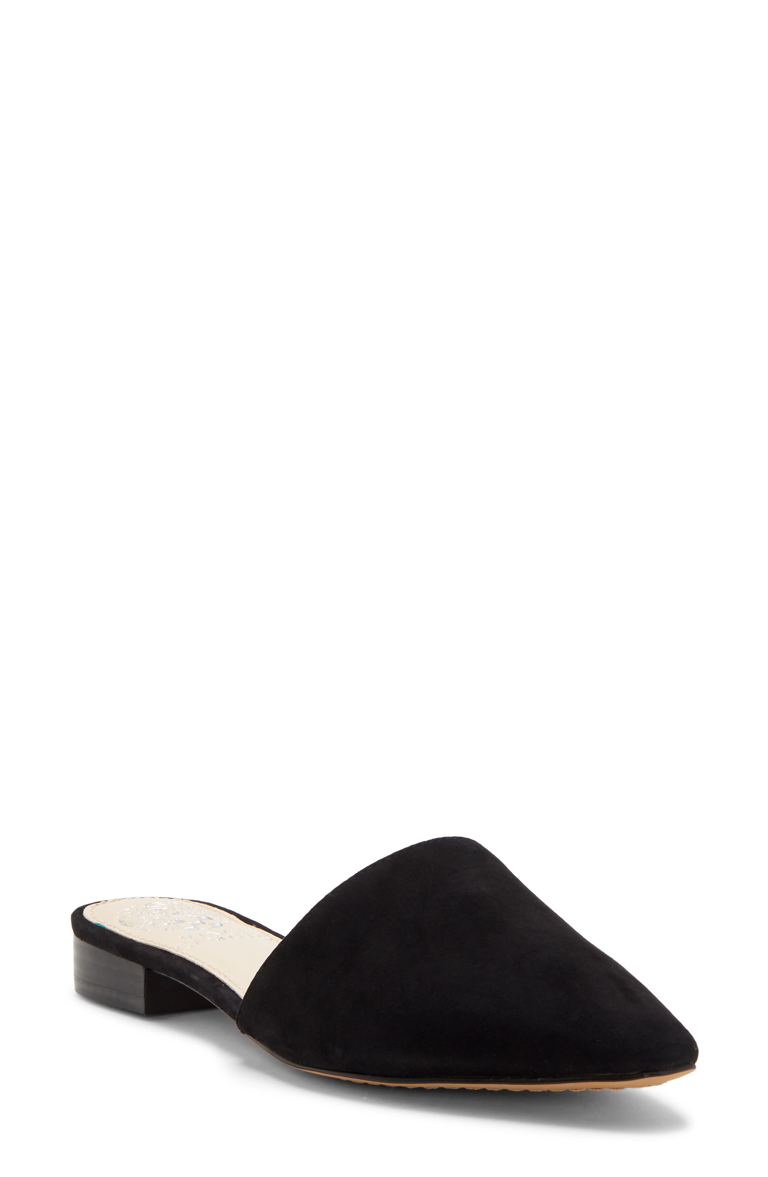 vince camuto white mules