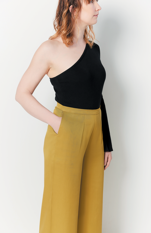 AAM THE LABEL AAM THE LABEL THE WIDE LEG PANT FOR FULL HIPS AND THIGHS 