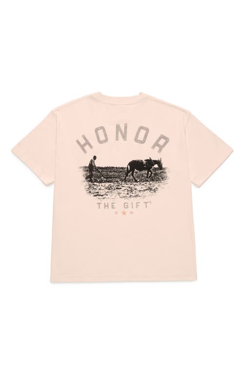Shop Honor The Gift Sharecropper Oversize Graphic T-shirt In Bone