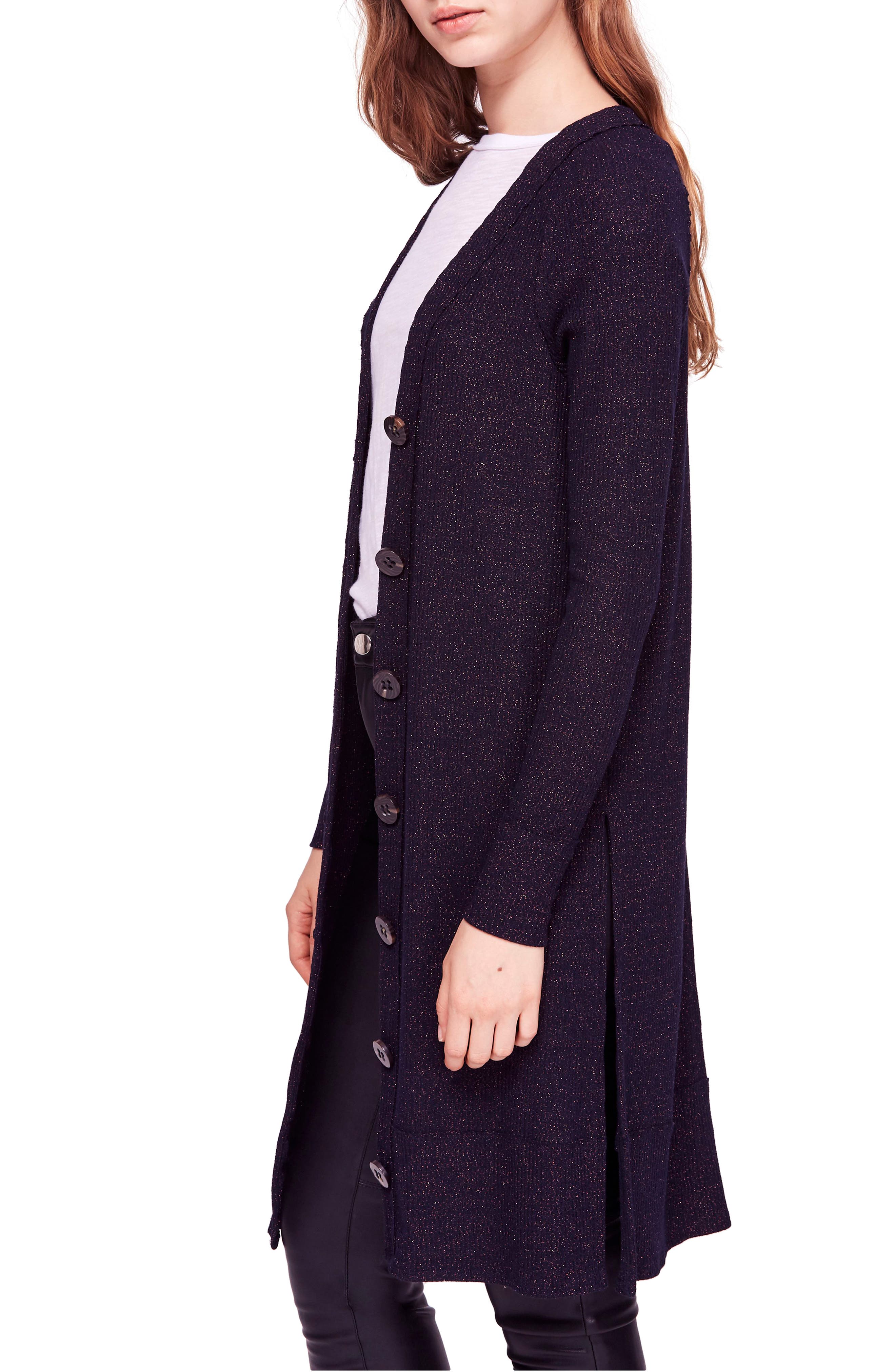 sparkle duster cardigan