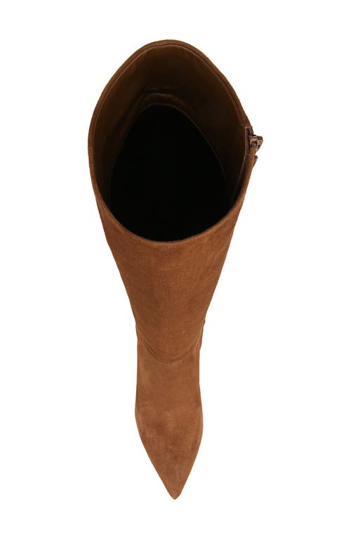 Shop Veronica Beard Lisa Knee High Boot In Chestnut