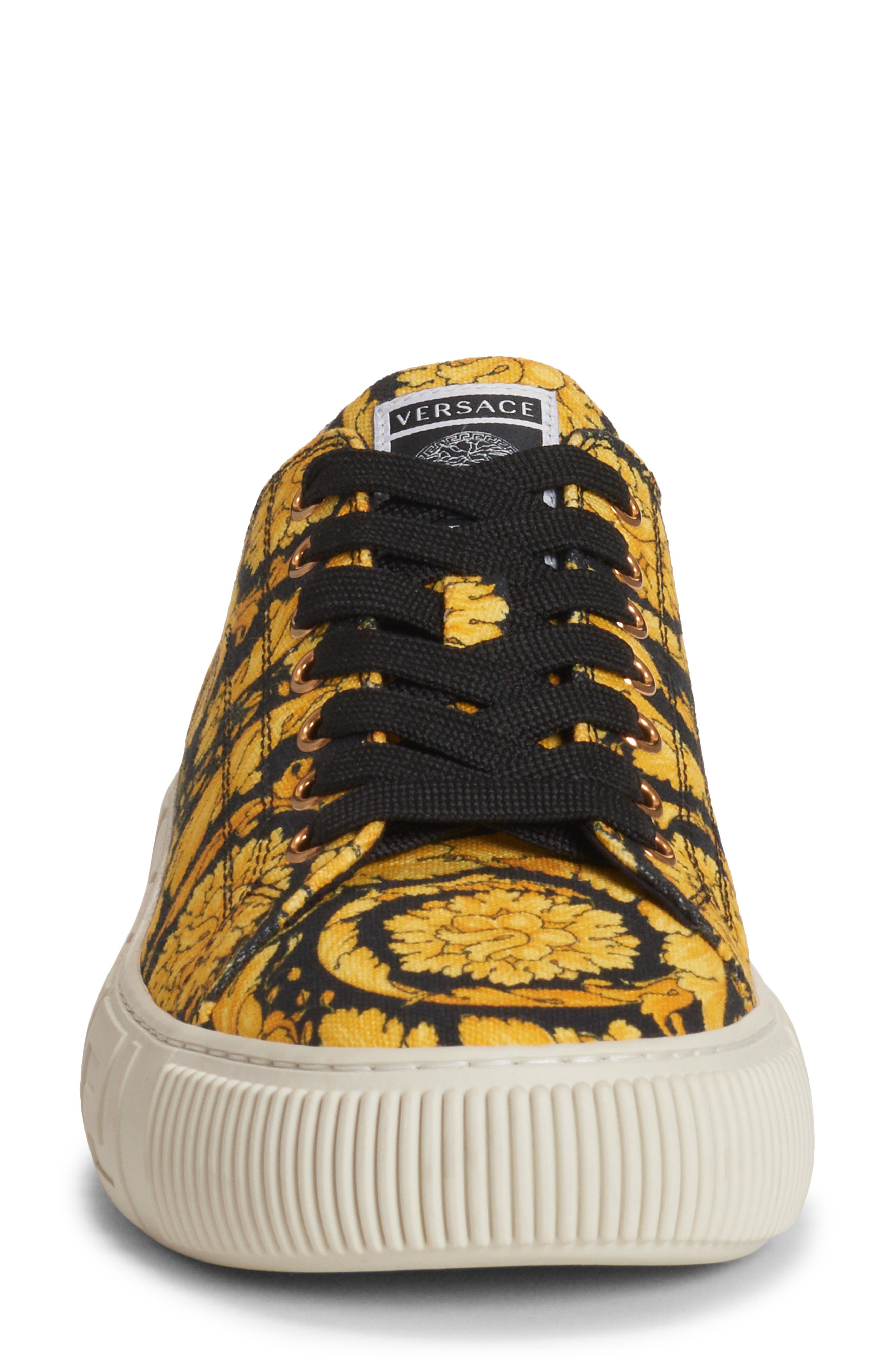 Versace Greca Barocco Print Low Top 