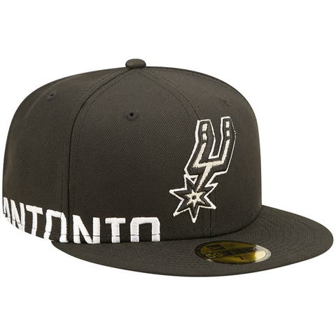 SAN ANTONIO SPURS DOUBLE STRIPE MITCHELL AND NESS SNAPBACK HAT