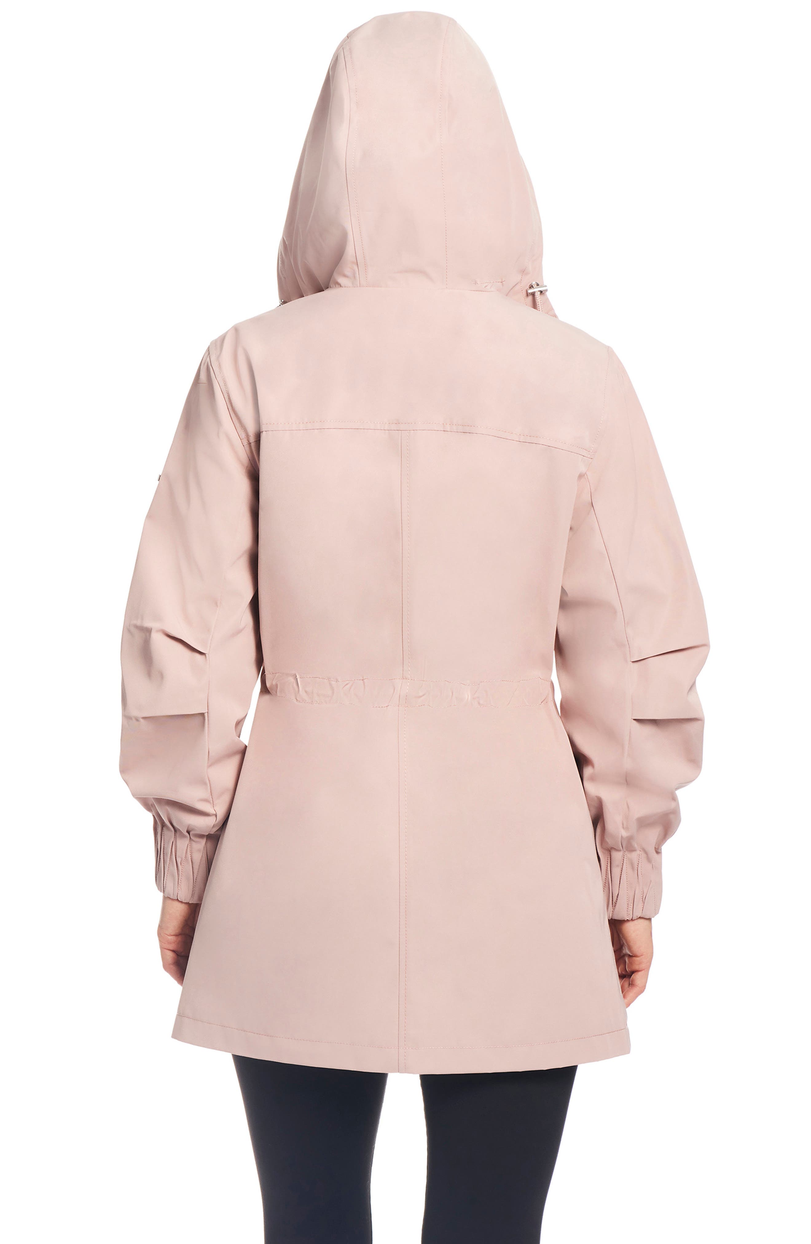 rain jacket women pink