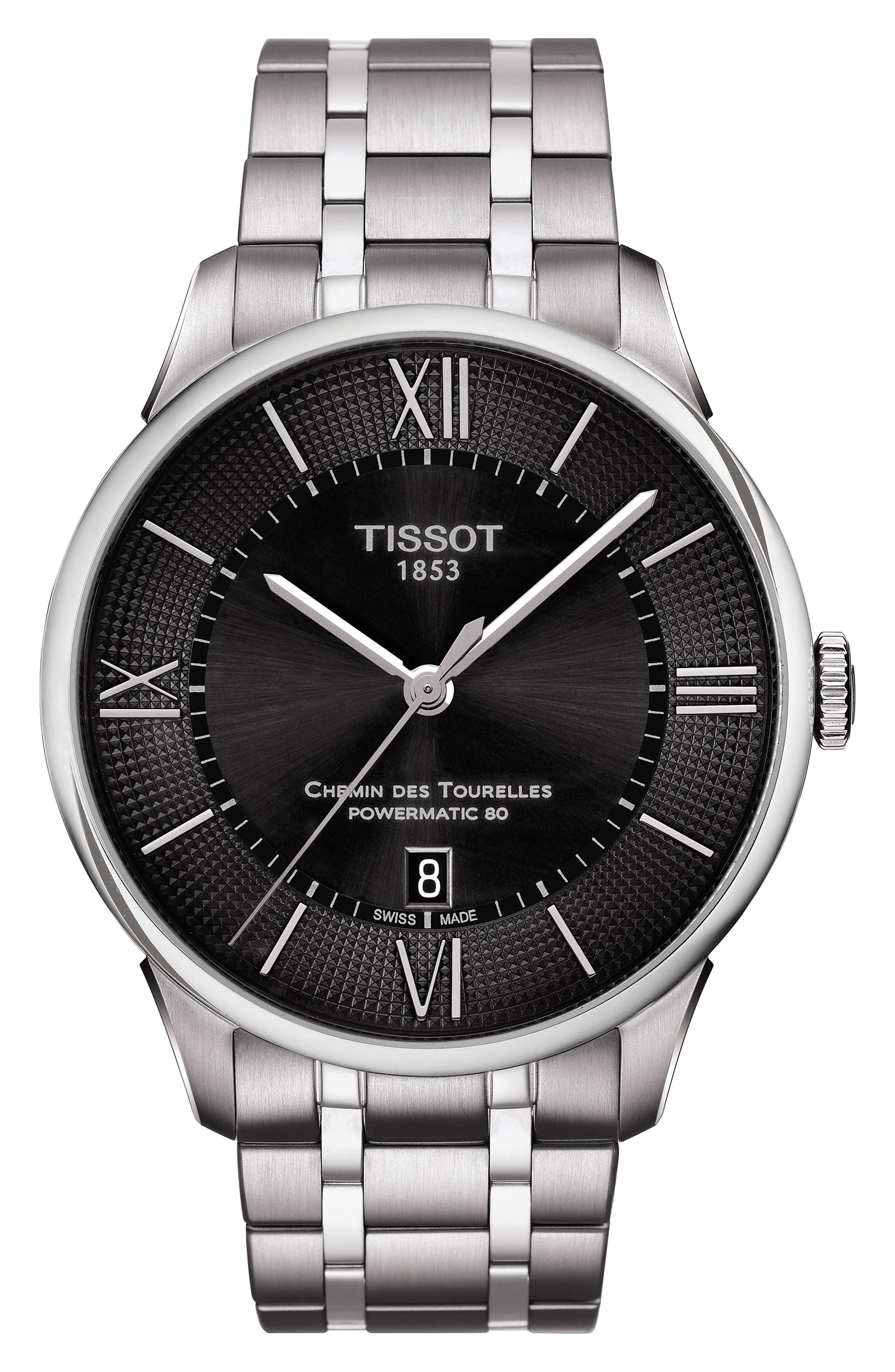 EAN 7611608270424 product image for Tissot Chemin Des Tourelles Powermatic 80 Bracelet Watch, 42Mm | upcitemdb.com