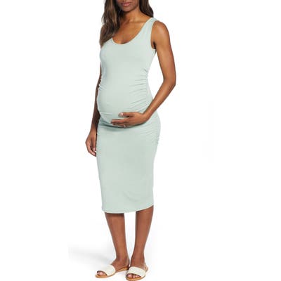 Isabella Oliver Ellis Maternity Tank Dress, 0 (fits like 00-0 US) - Green