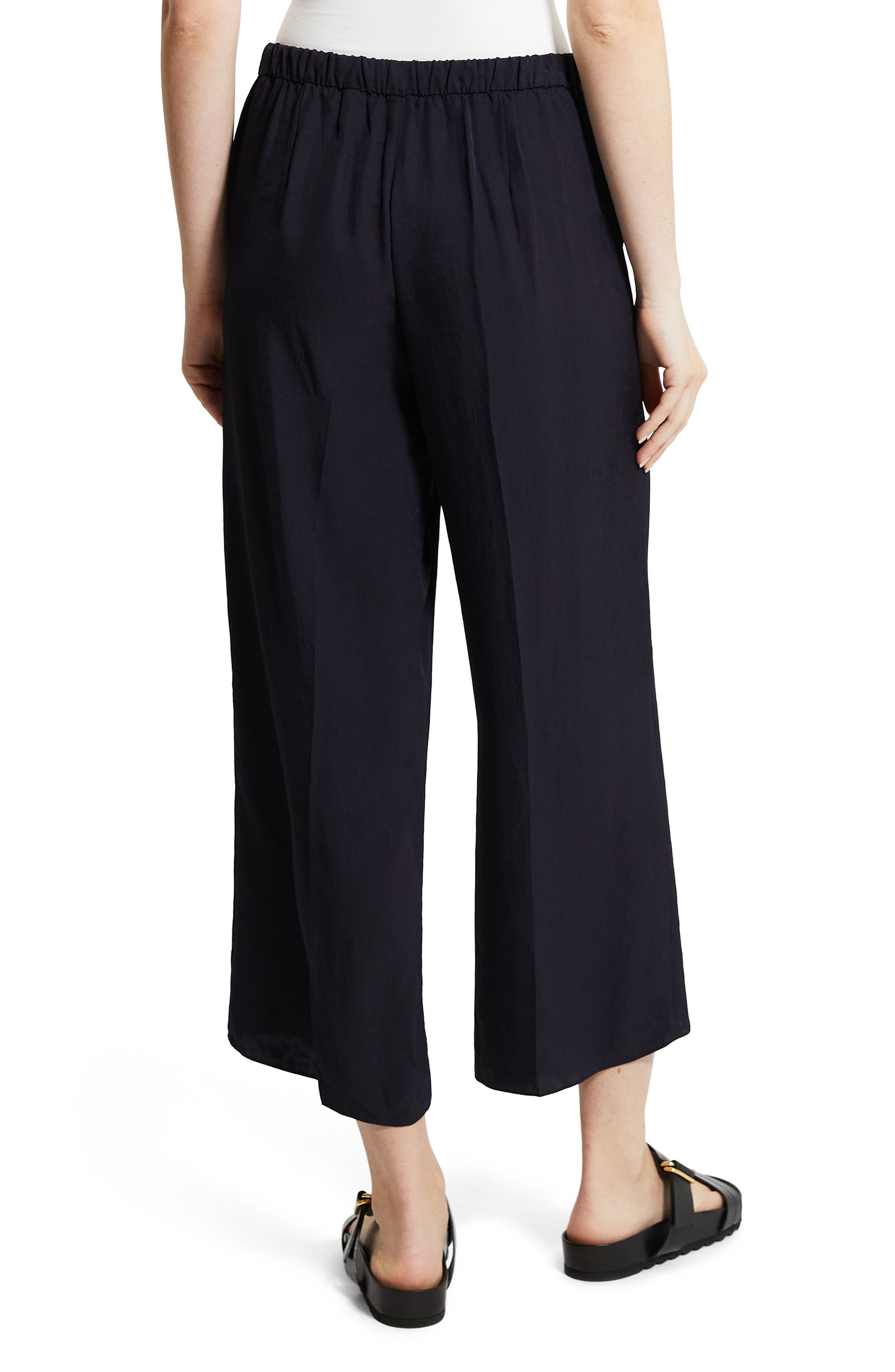 Theory Wide Leg Crop Pants | Nordstrom