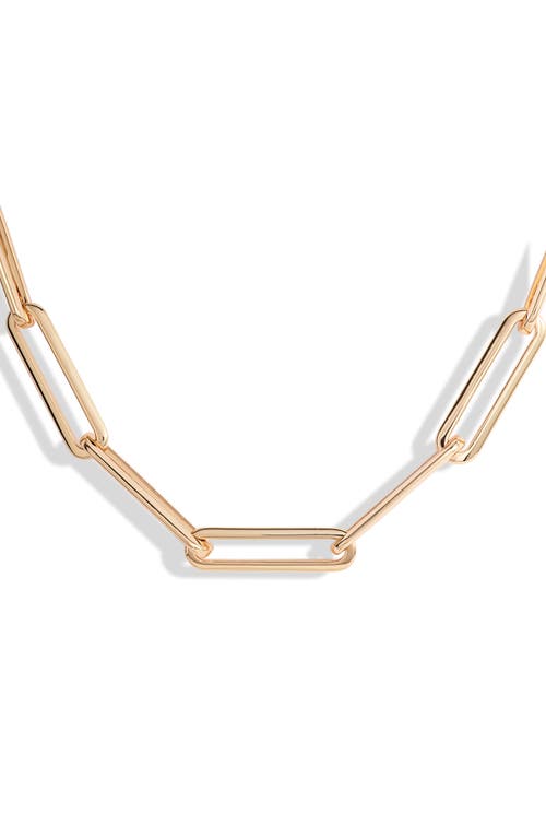 Stevie Chain Necklace in High Polish Gold