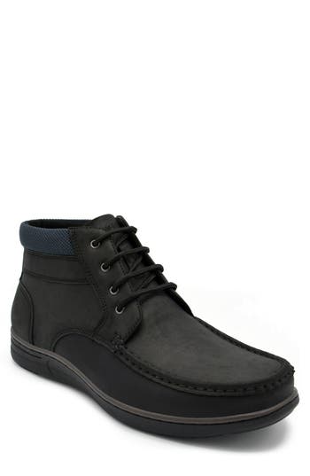 Aston Marc Hertel Chukka Boot In Black