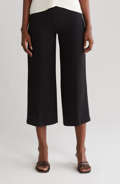 Wide Leg Culotte Pants