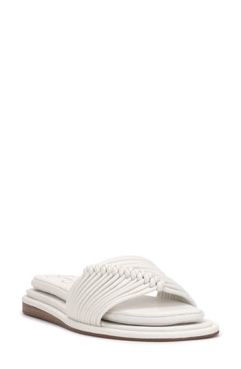 Jessica Simpson Belarina Slide Sandal In Bright White